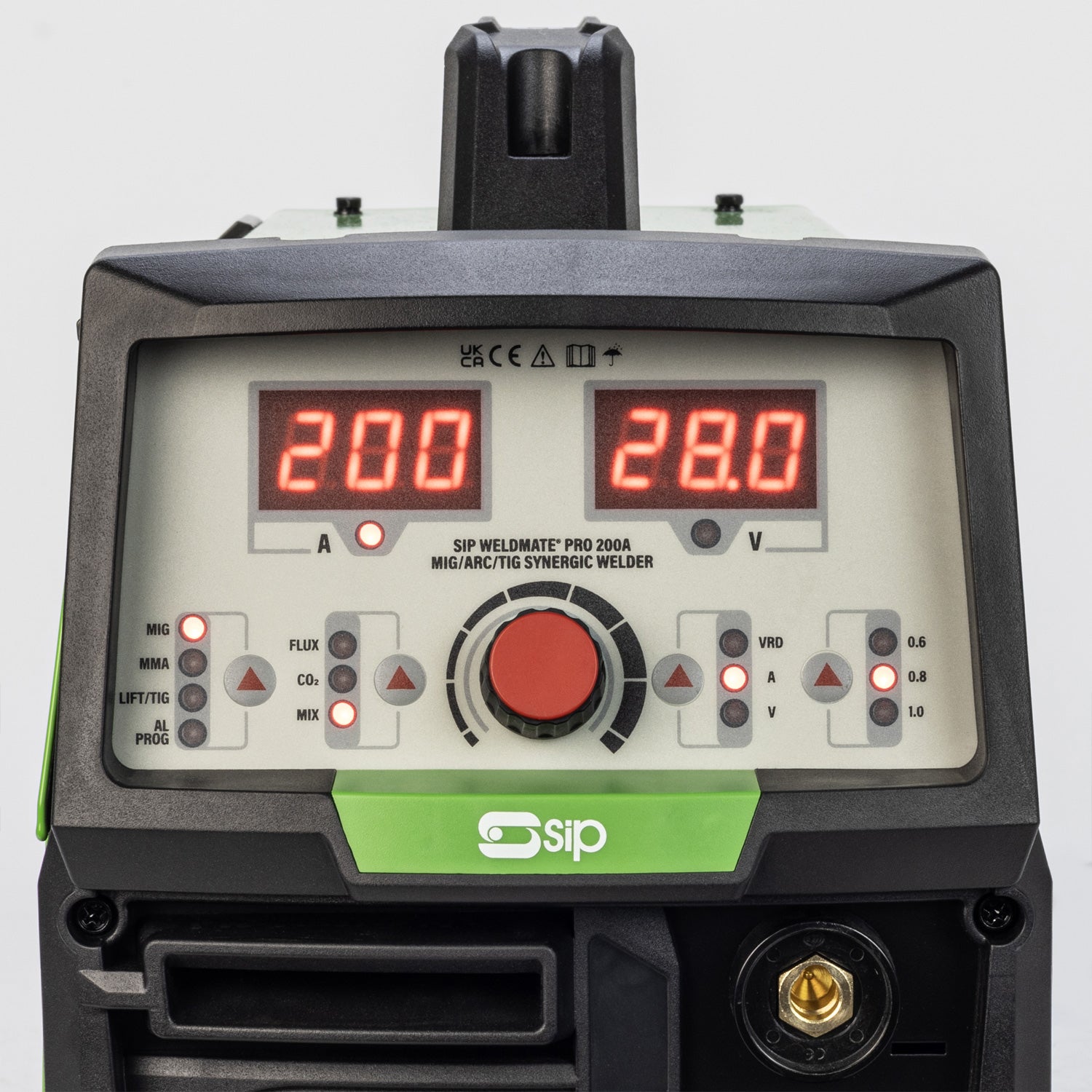 SIP 05734 WELDMATE® PRO 200A MIG/ARC/TIG Synergic Welder