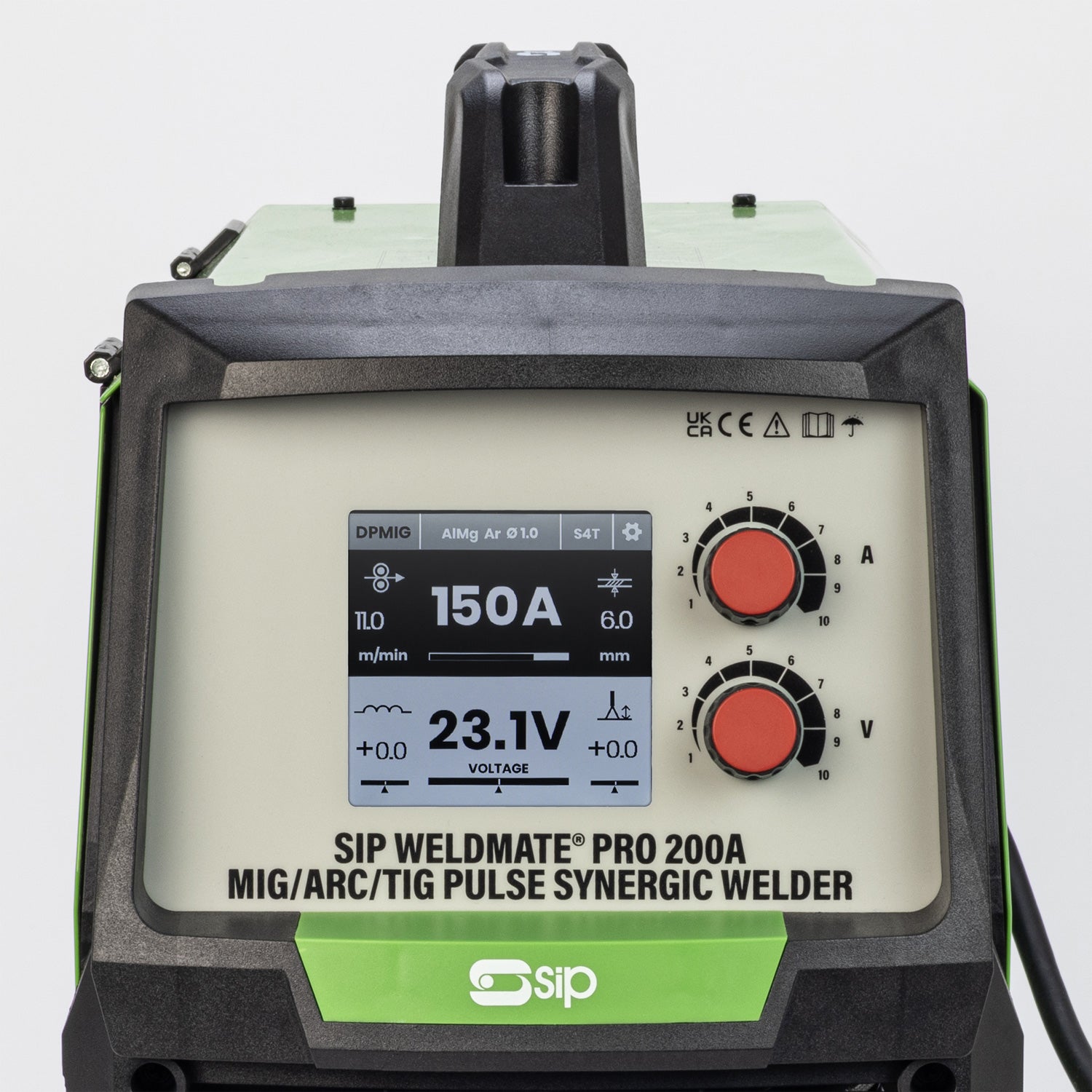 SIP 05735 WELDMATE® PRO 200A MIG/ARC/TIG Pulse Synergic Welder