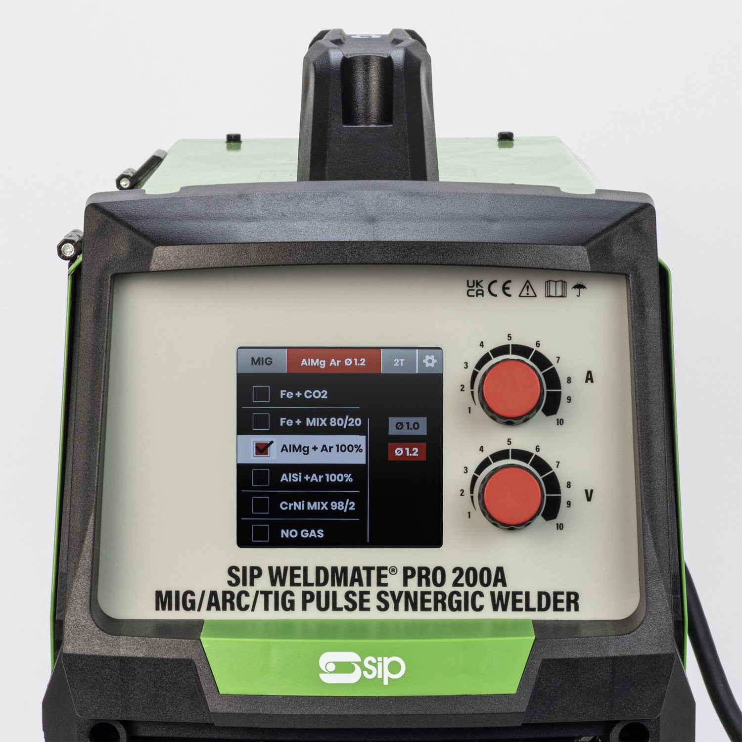 SIP 05735 WELDMATE® PRO 200A MIG/ARC/TIG Pulse Synergic Welder