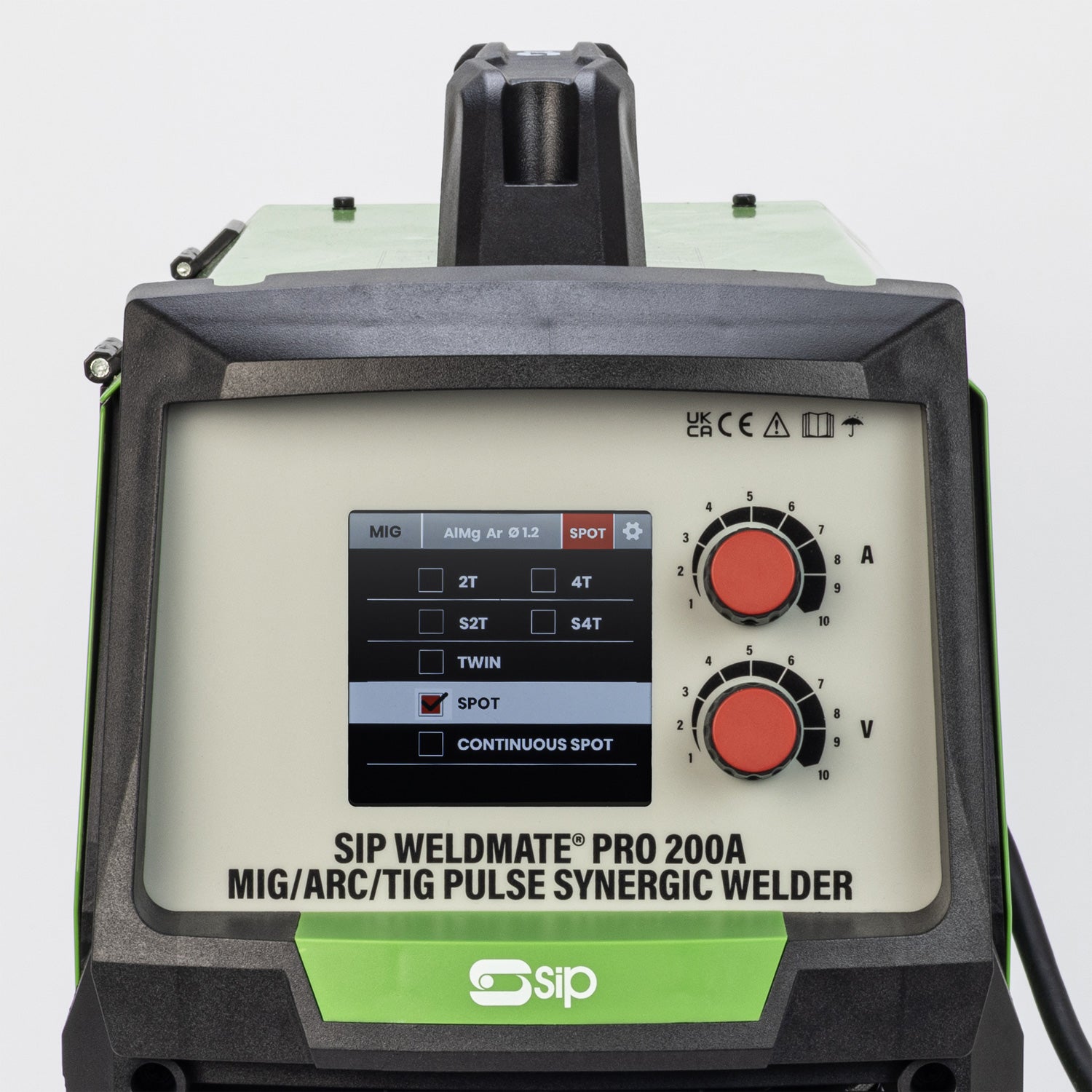 SIP 05735 WELDMATE® PRO 200A MIG/ARC/TIG Pulse Synergic Welder