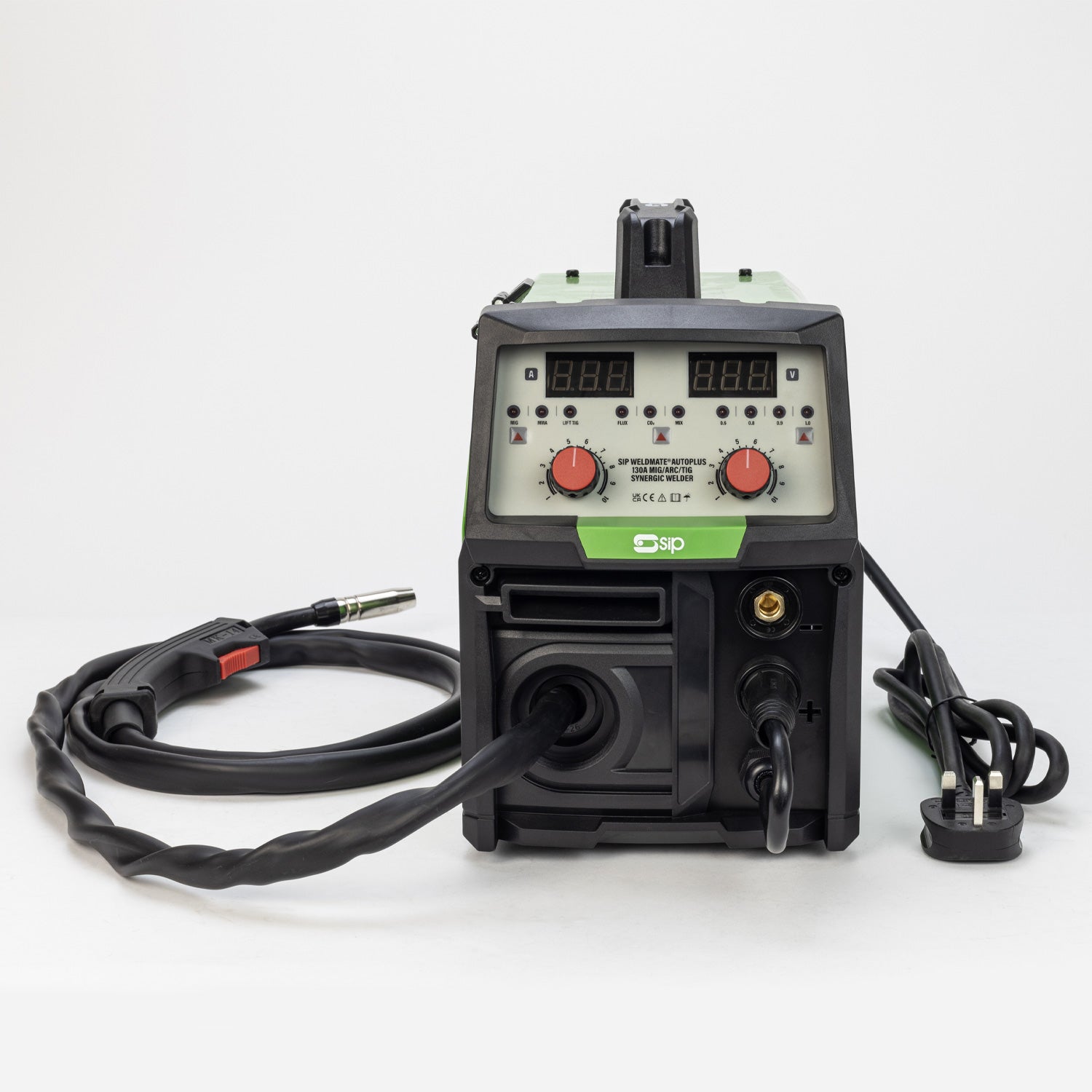 SIP 05737CART WELDMATE® AUTOPLUS 130A MIG/ARC/TIG Synergic Welder with Cart Package