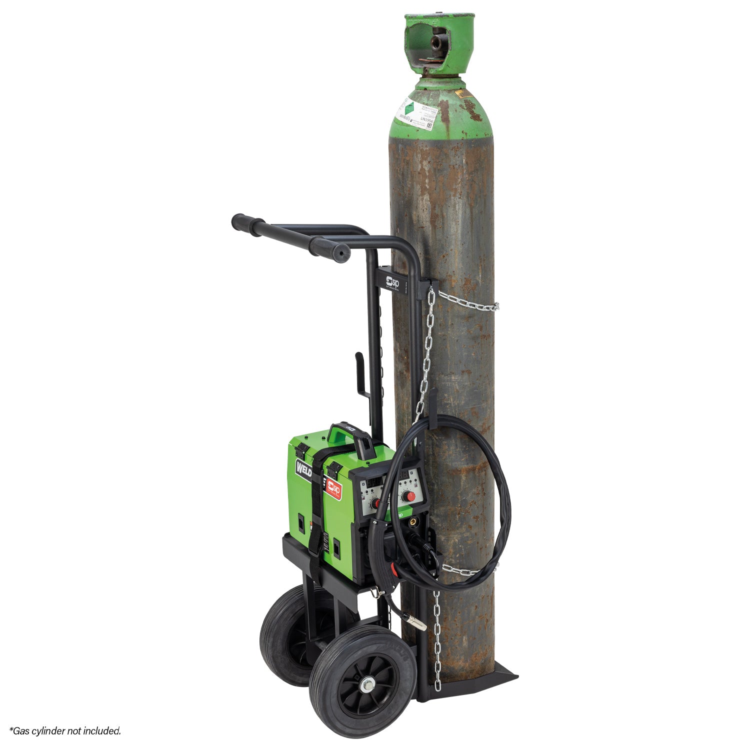 SIP 05737TROLLEY WELDMATE® AUTOPLUS 130A MIG/ARC/TIG Synergic Welder with Trolley Package