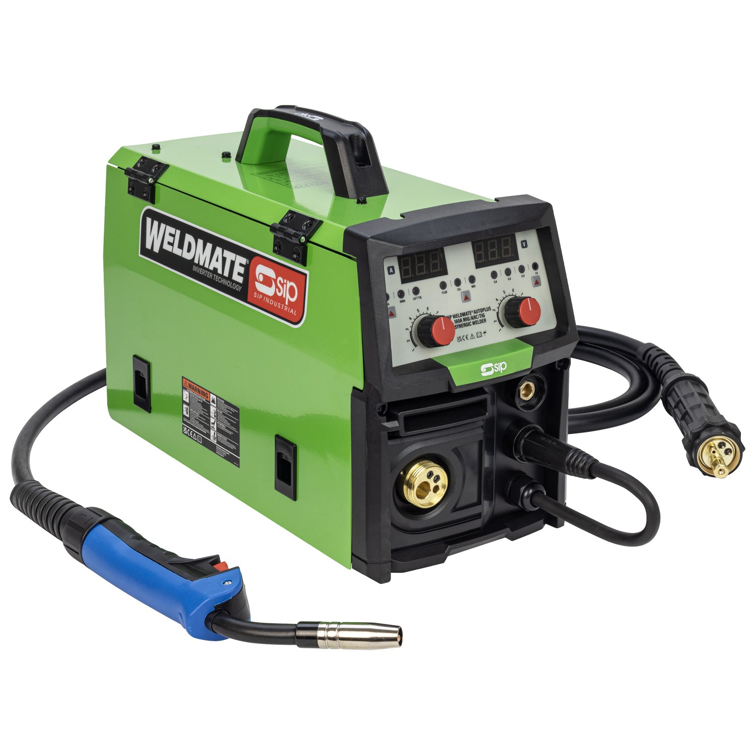 SIP 05738CART WELDMATE® AUTOPLUS 160A MIG/ARC/TIG Synergic Welder with Cart Package