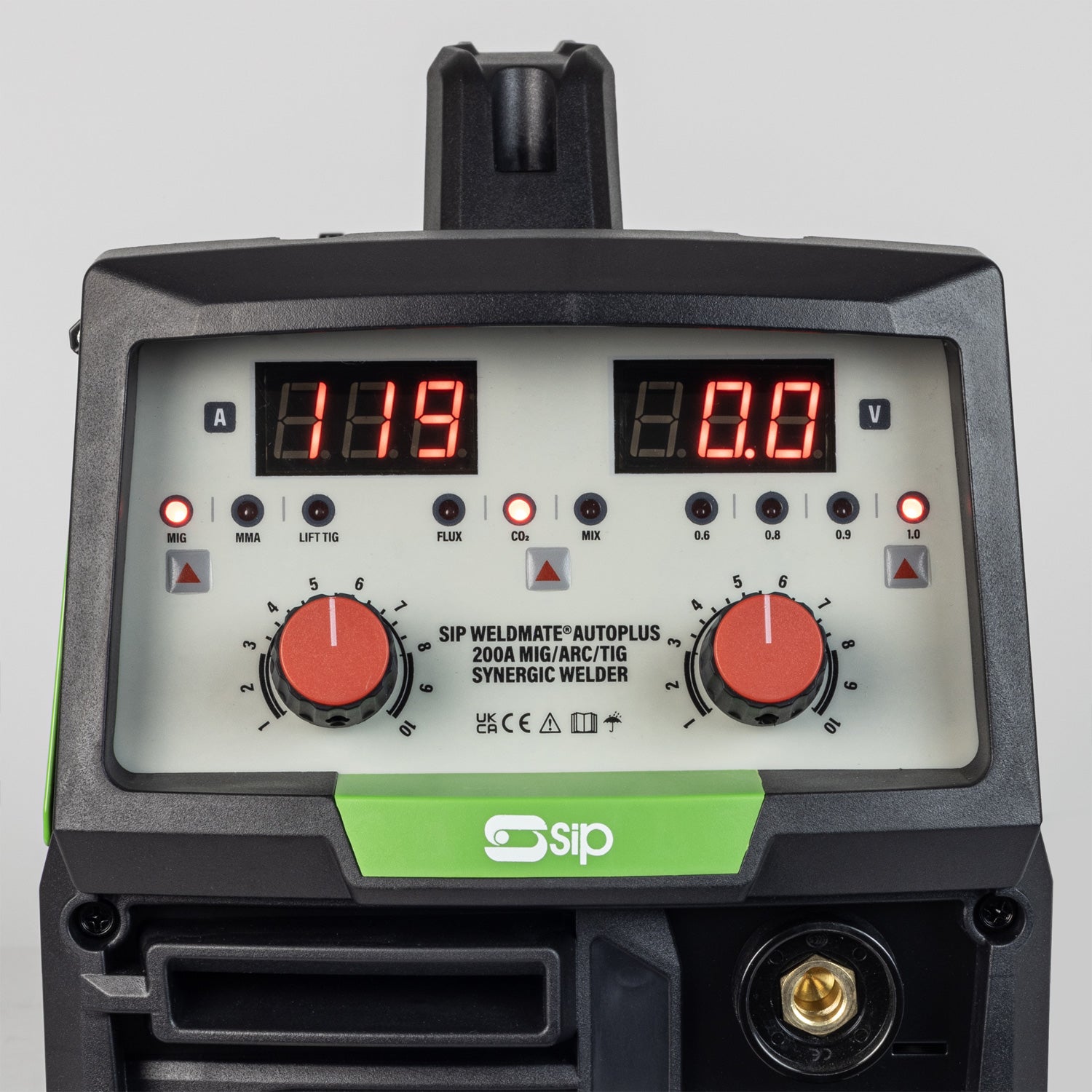 SIP 05740CART WELDMATE® AUTOPLUS 200A MIG/ARC/TIG Synergic Welder with Cart Package