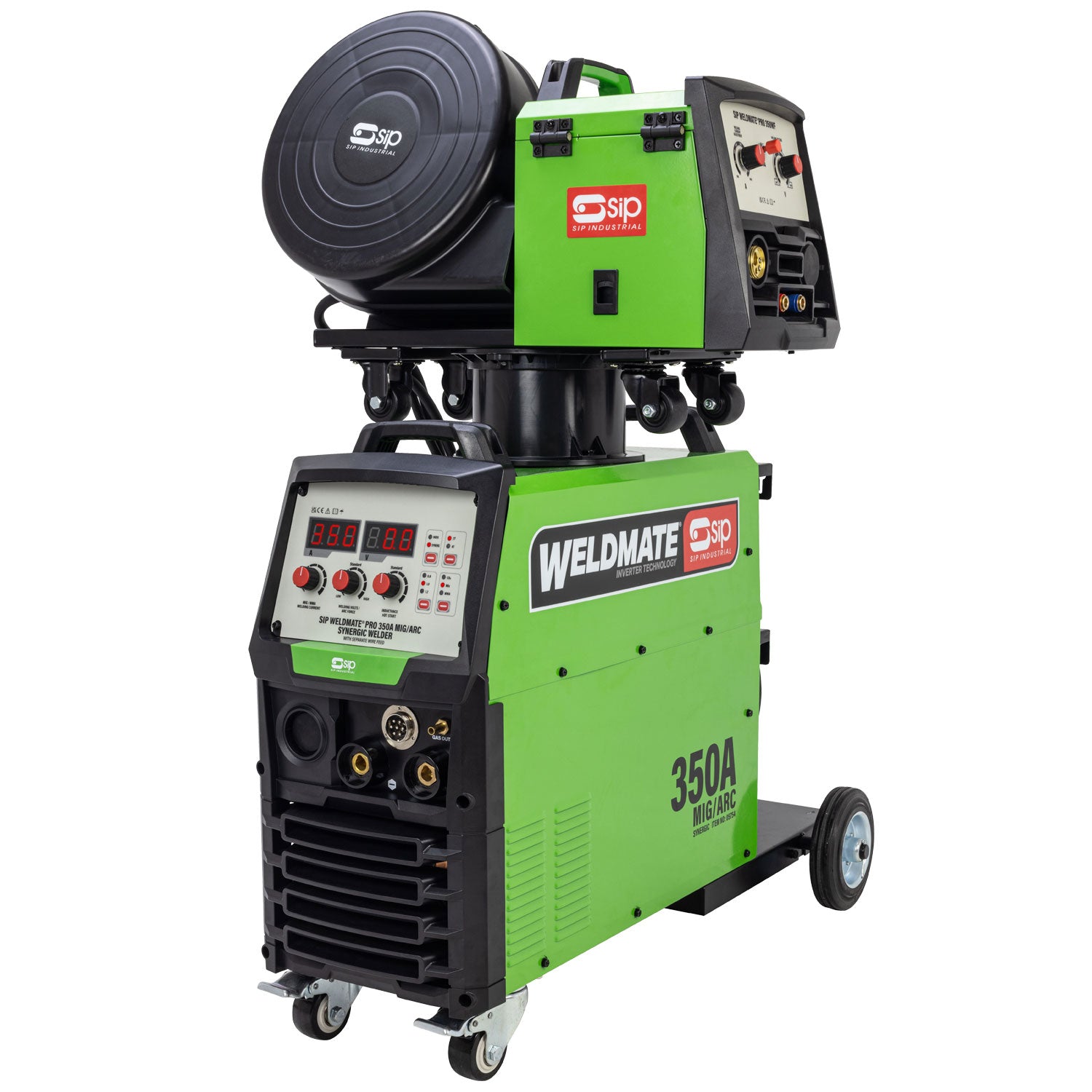SIP 05754 WELDMATE® PRO 350A MIG/ARC Synergic Welder with Separate Wire Feed