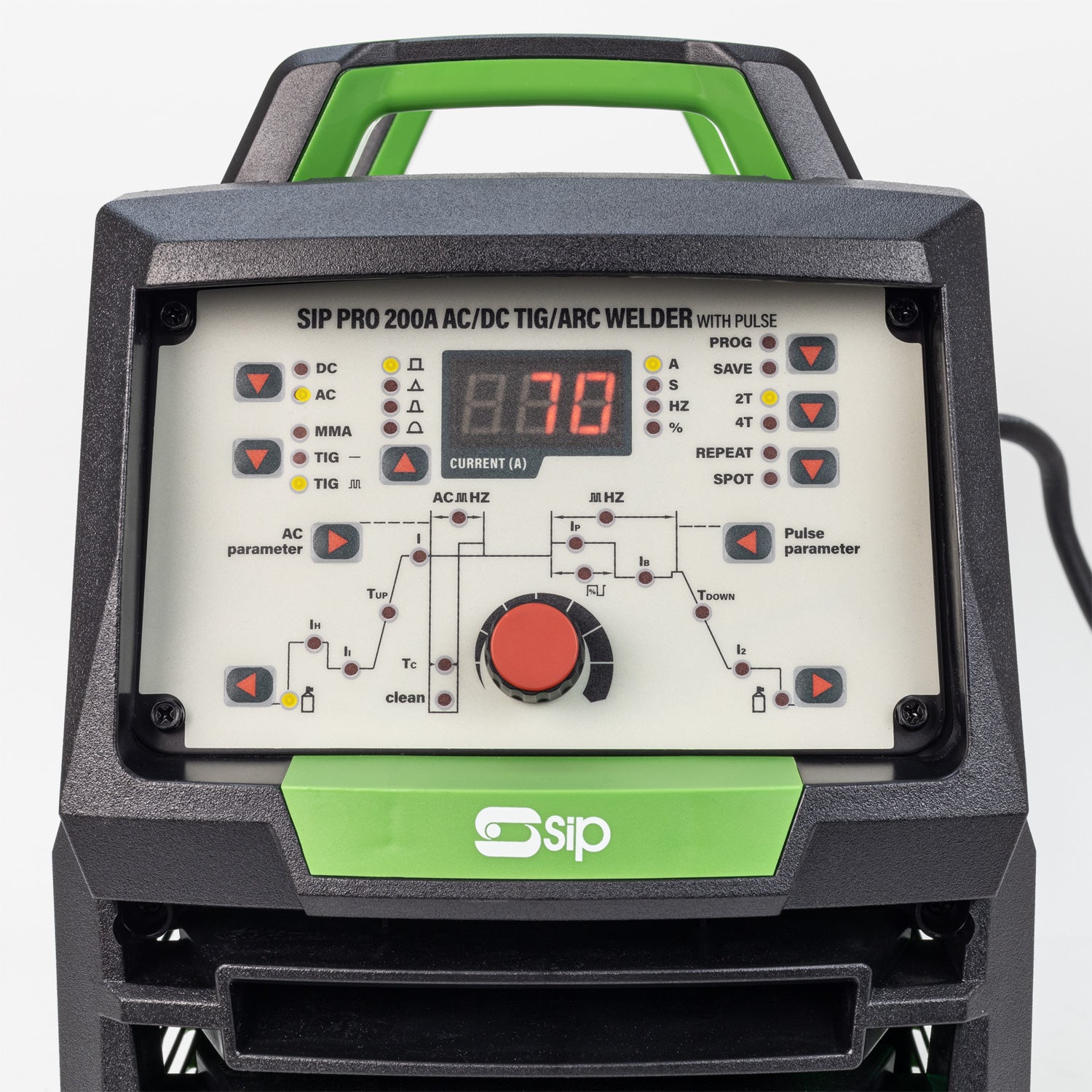 SIP 05795 PRO 200A AC/DC TIG/ARC Welder with Pulse