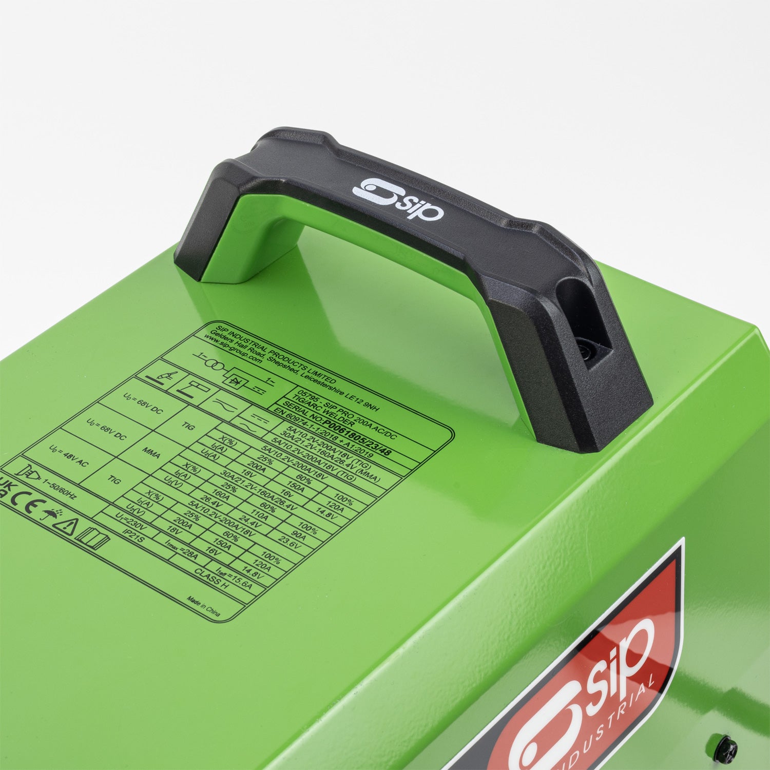 SIP 05795PEDAL PRO 200A AC/DC TIG/ARC Welder with Pulse Package