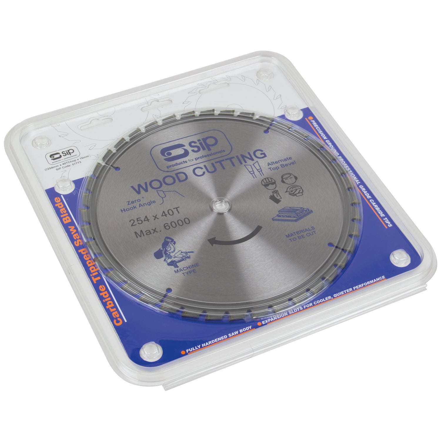 SIP 06123 10" 254 x 30mm TCT40 Circular Blade