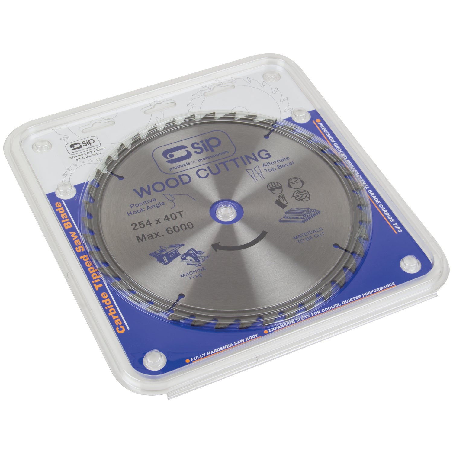 SIP 06128 10" 254 x 30mm TCT30 Circular Blade