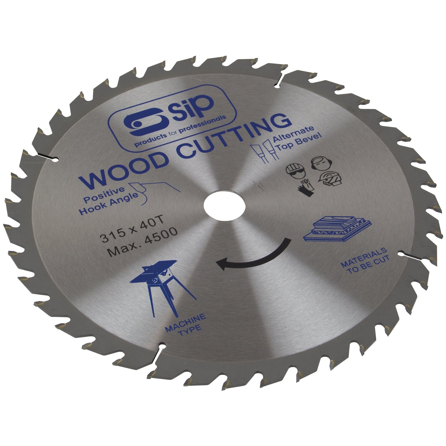 SIP 06158 315 x 30mm 40T Circular Saw Blade