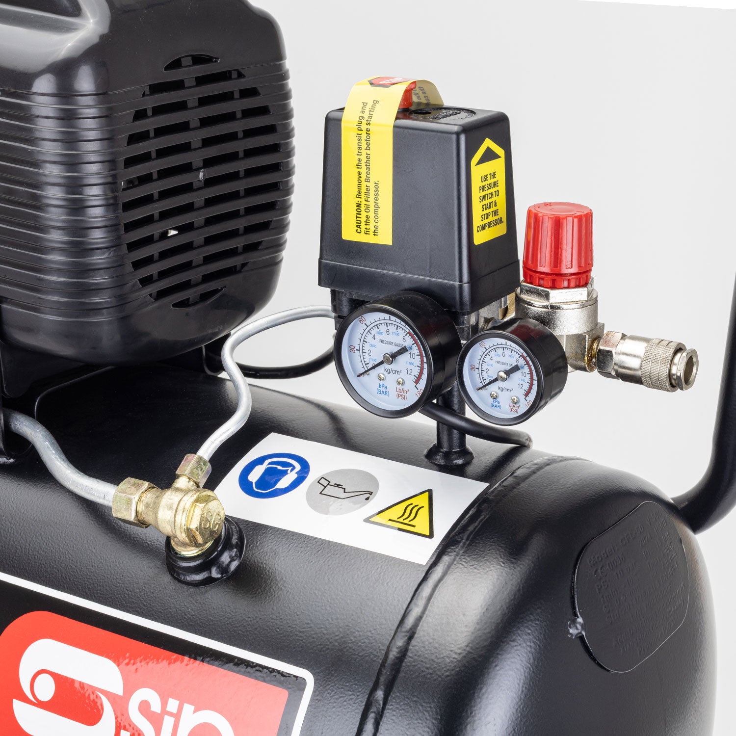 SIP 06459 RC2/50 Ferrua UK Oil Lubricated Air Compressor
