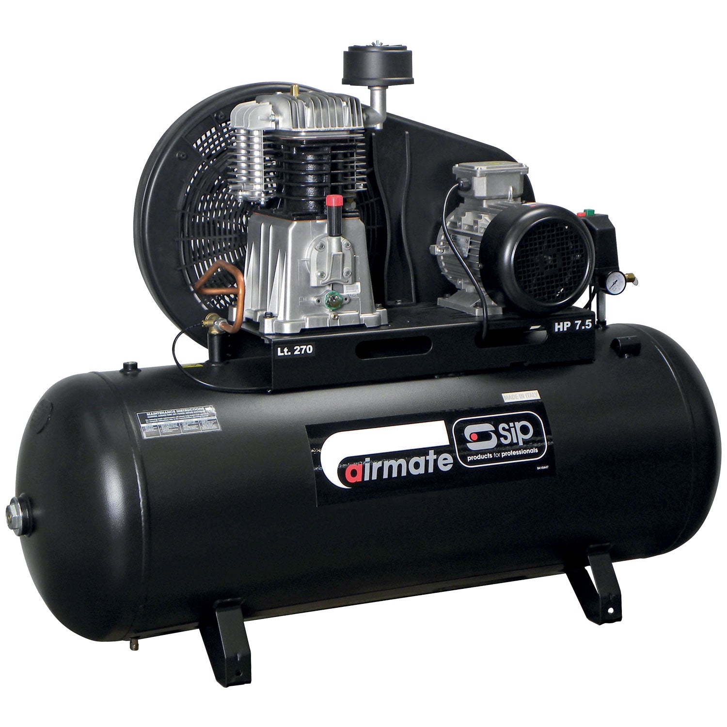 SIP 06585 Airmate TN7.5/270 Compressor (3 phase)