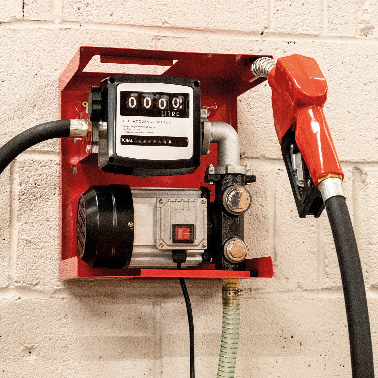 SIP 06807 SIP 230v Diesel Transfer Pump with Fuel Meter