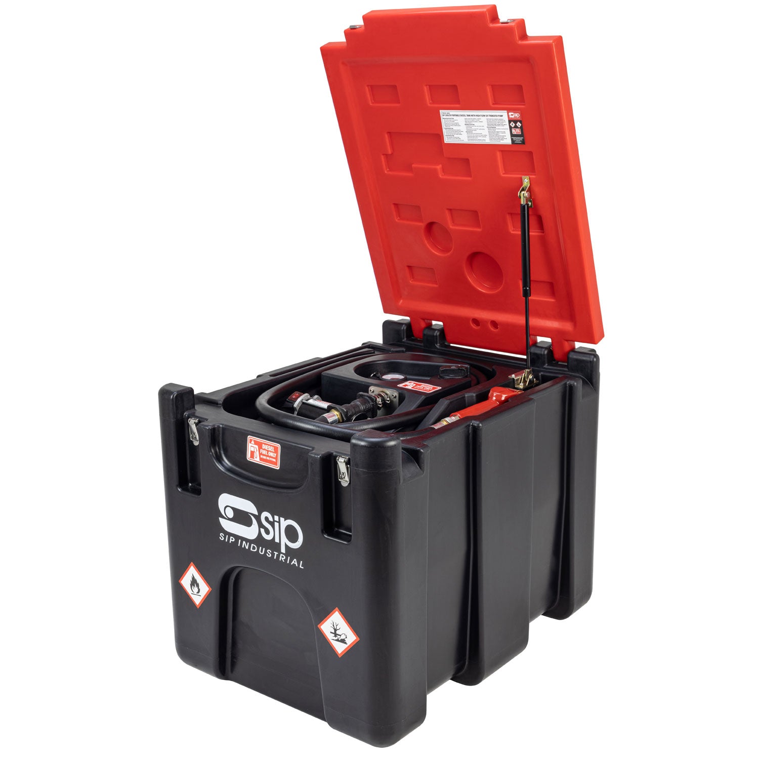 SIP 06950 200ltr Portable Diesel Tank with High-Flow 12v Transfer Pump
