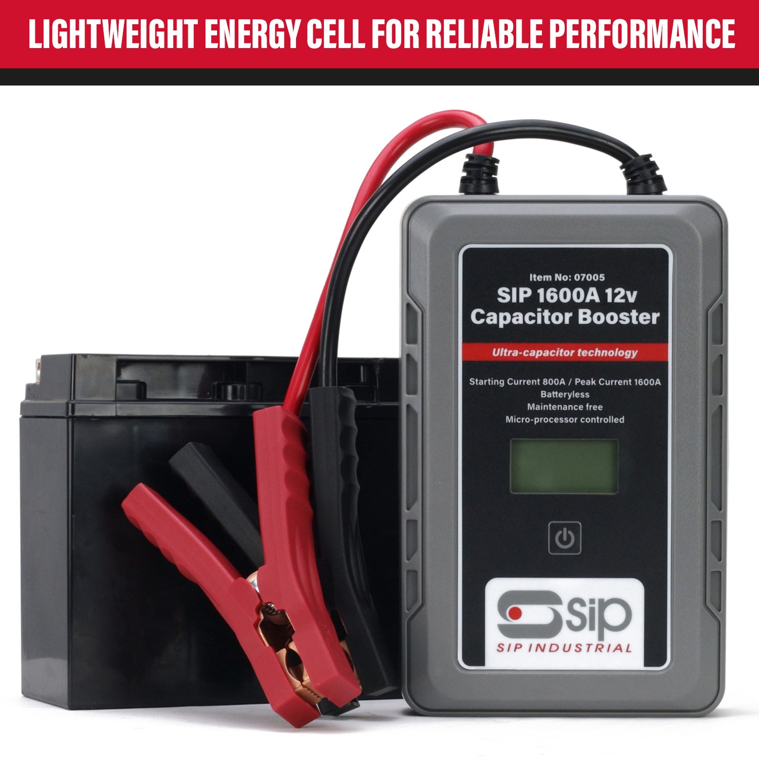 SIP 07005 1600A 12v Hand-Held Capacitor Booster