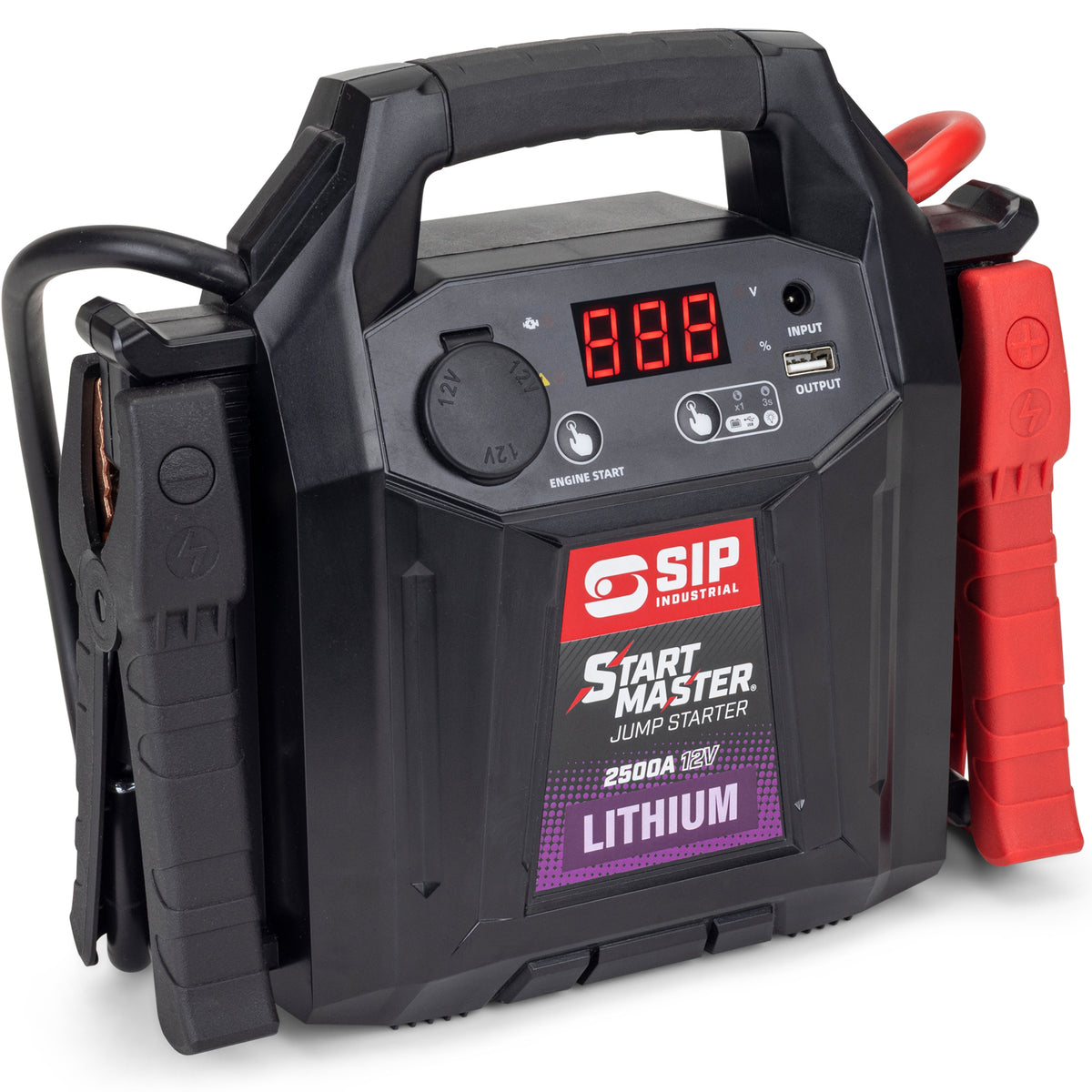 SIP 07221 STARTMASTER® 2500A 12V Lithium Jump Starter