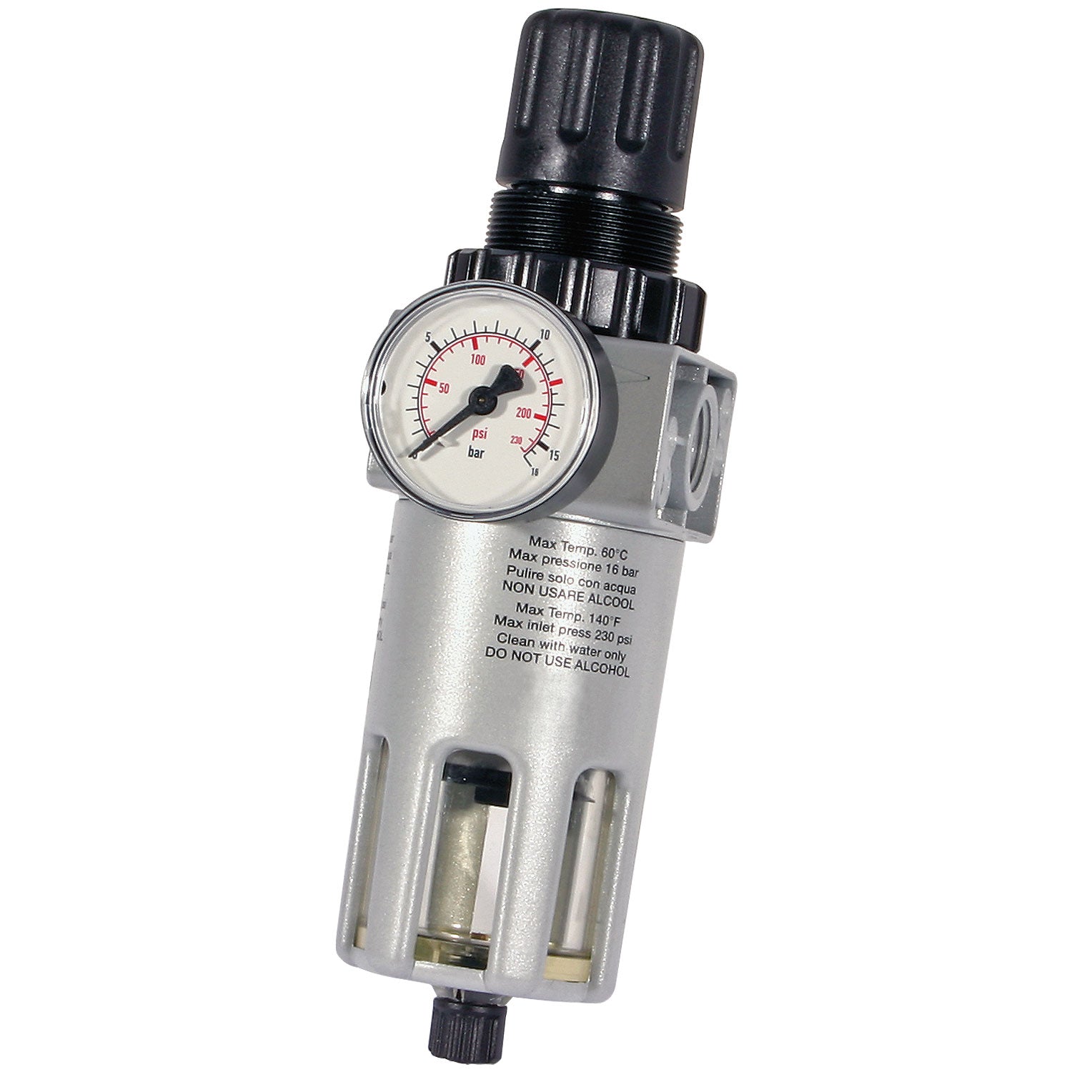SIP 07531 1/2" Filter/Regulator (with Gauge)