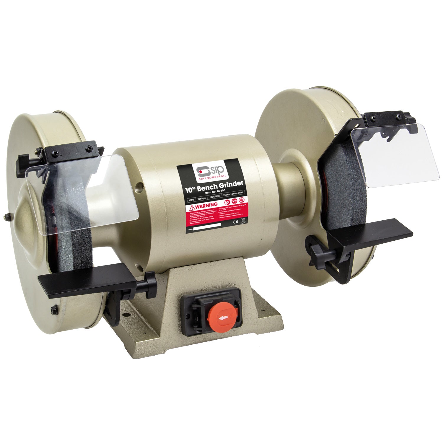 SIP 07650 10" Pro Bench Grinder