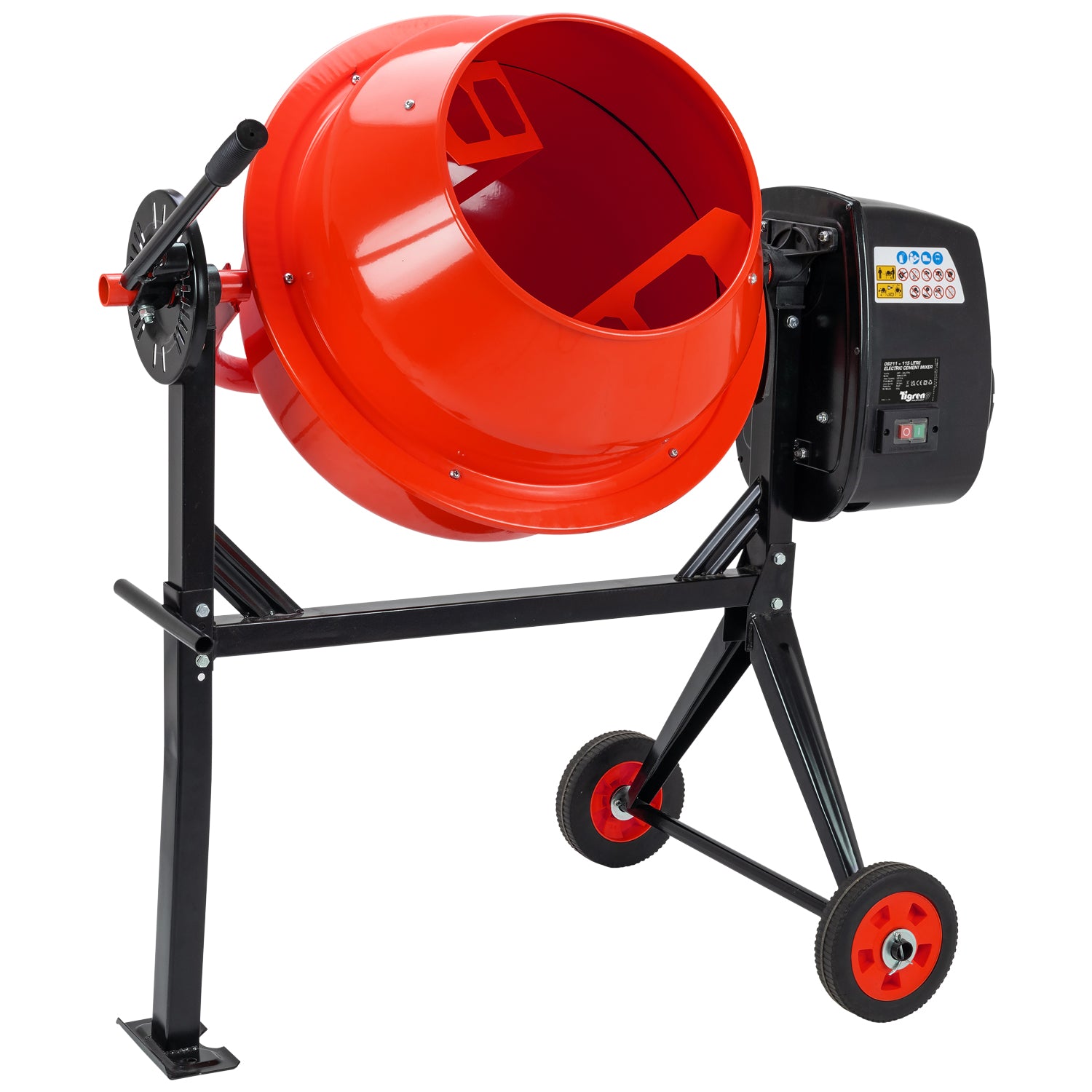 SIP 08211 TIGREN 115ltr Electric Cement Mixer