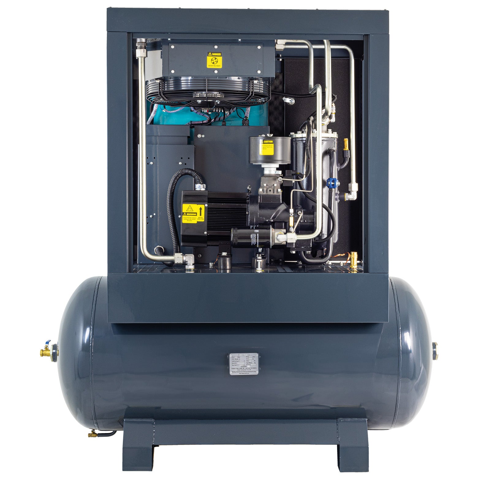SIP 08262 VSDD 11kW 8bar 500ltr 400v Rotary Screw Compressor