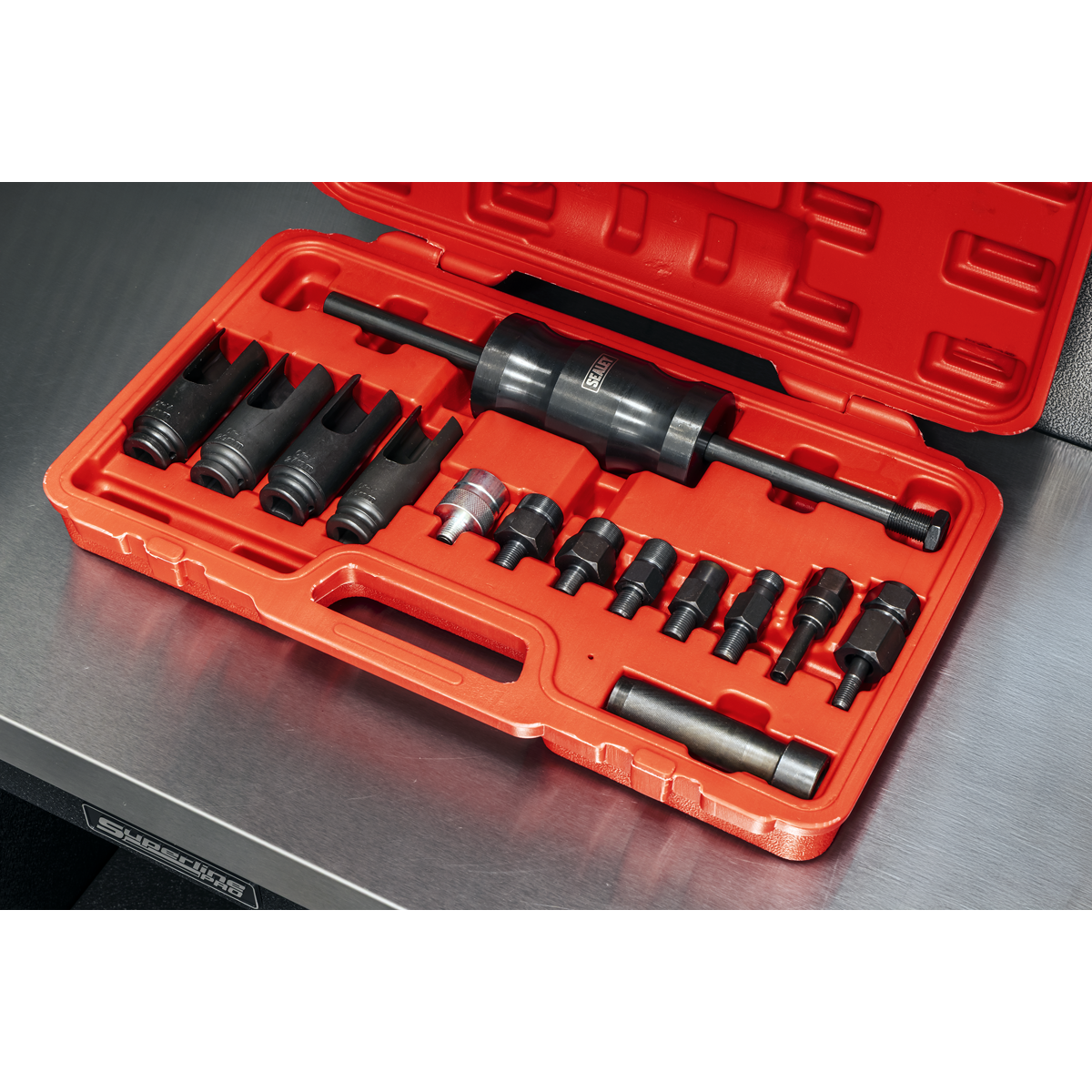 Sealey VS2059 Diesel Injector Puller Set 14pc
