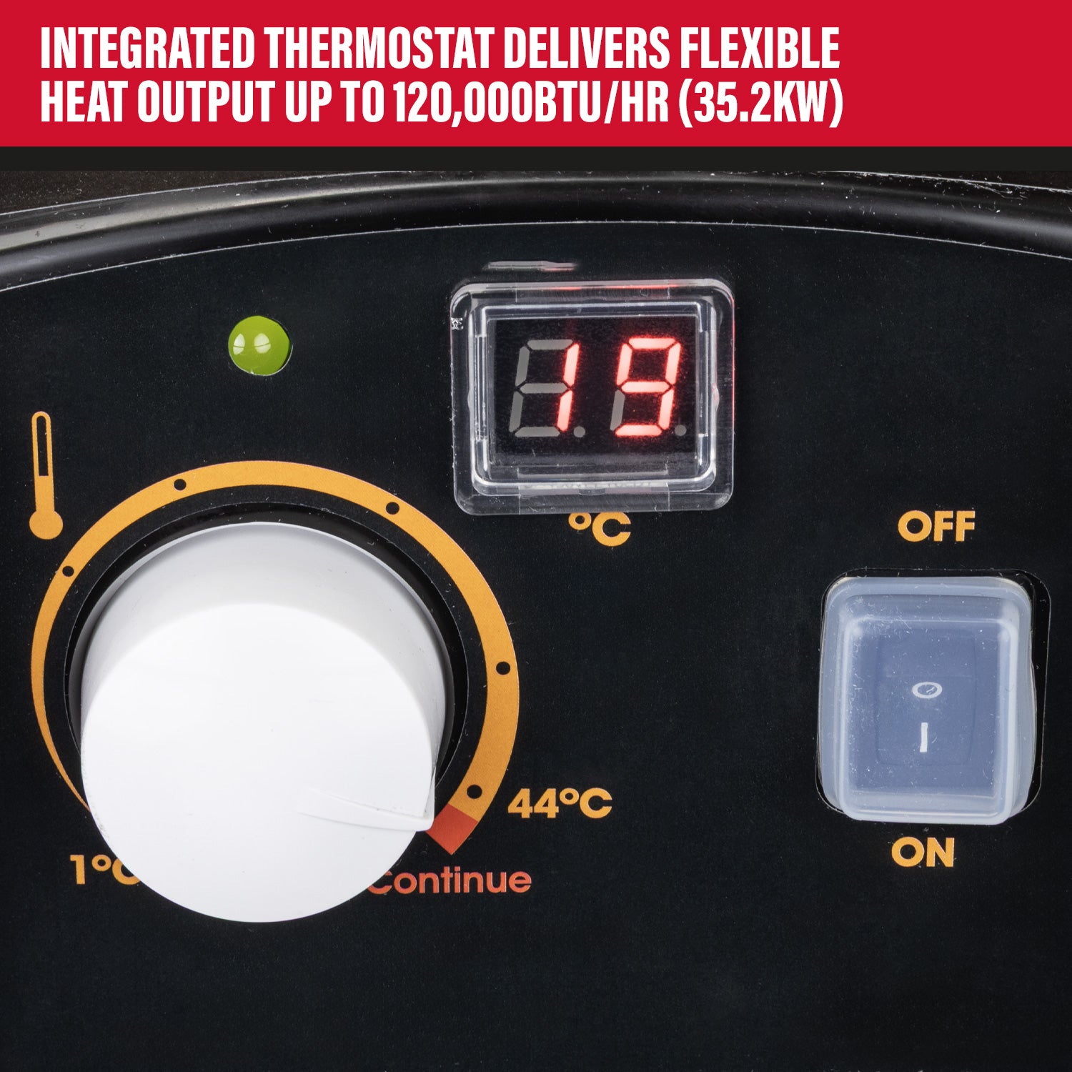 SIP 09312 Fireball 1822 Infrared Diesel/Paraffin Heater