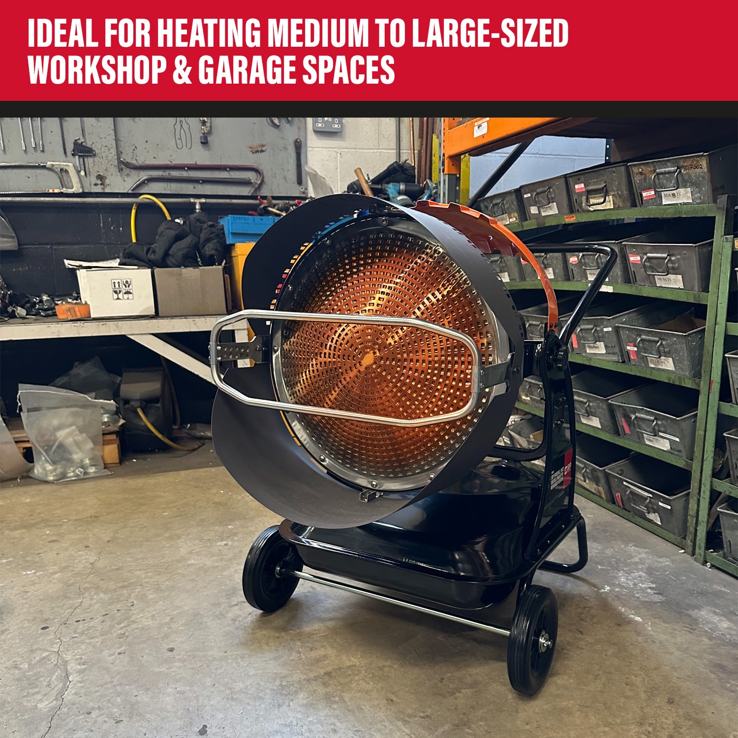 SIP 09312 Fireball 1822 Infrared Diesel/Paraffin Heater