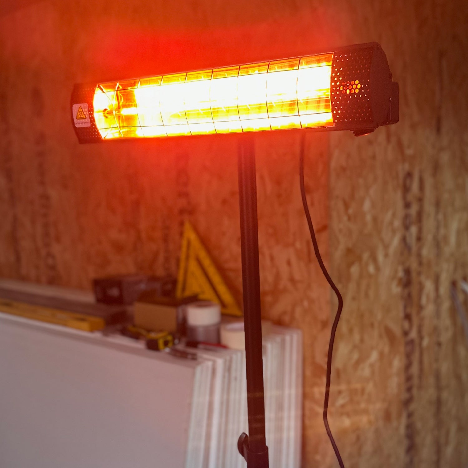 SIP 09585P Universal Halogen Heater w/ Stand