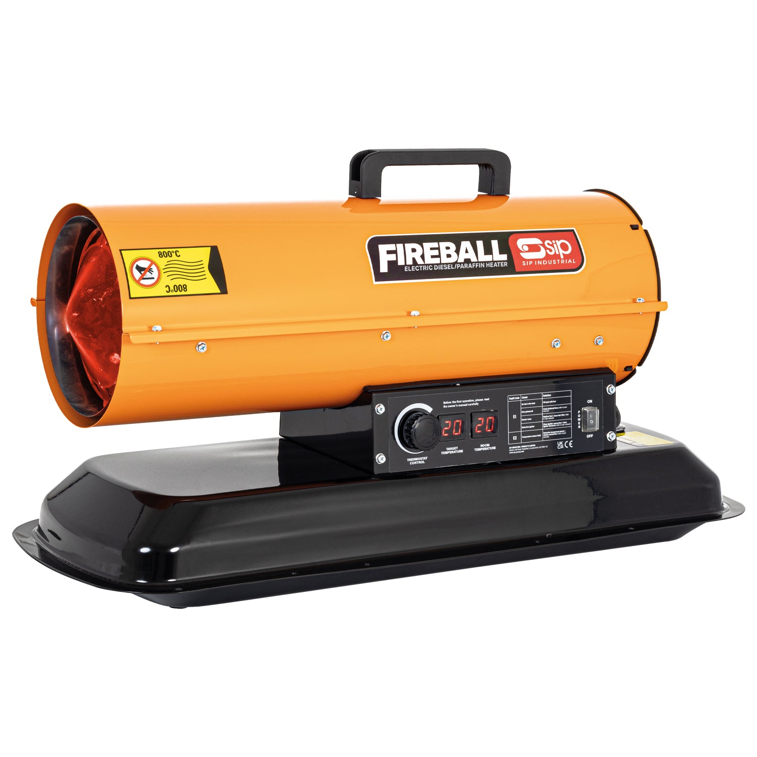 SIP 09591 Fireball XD75F Diesel/Paraffin Space Heater