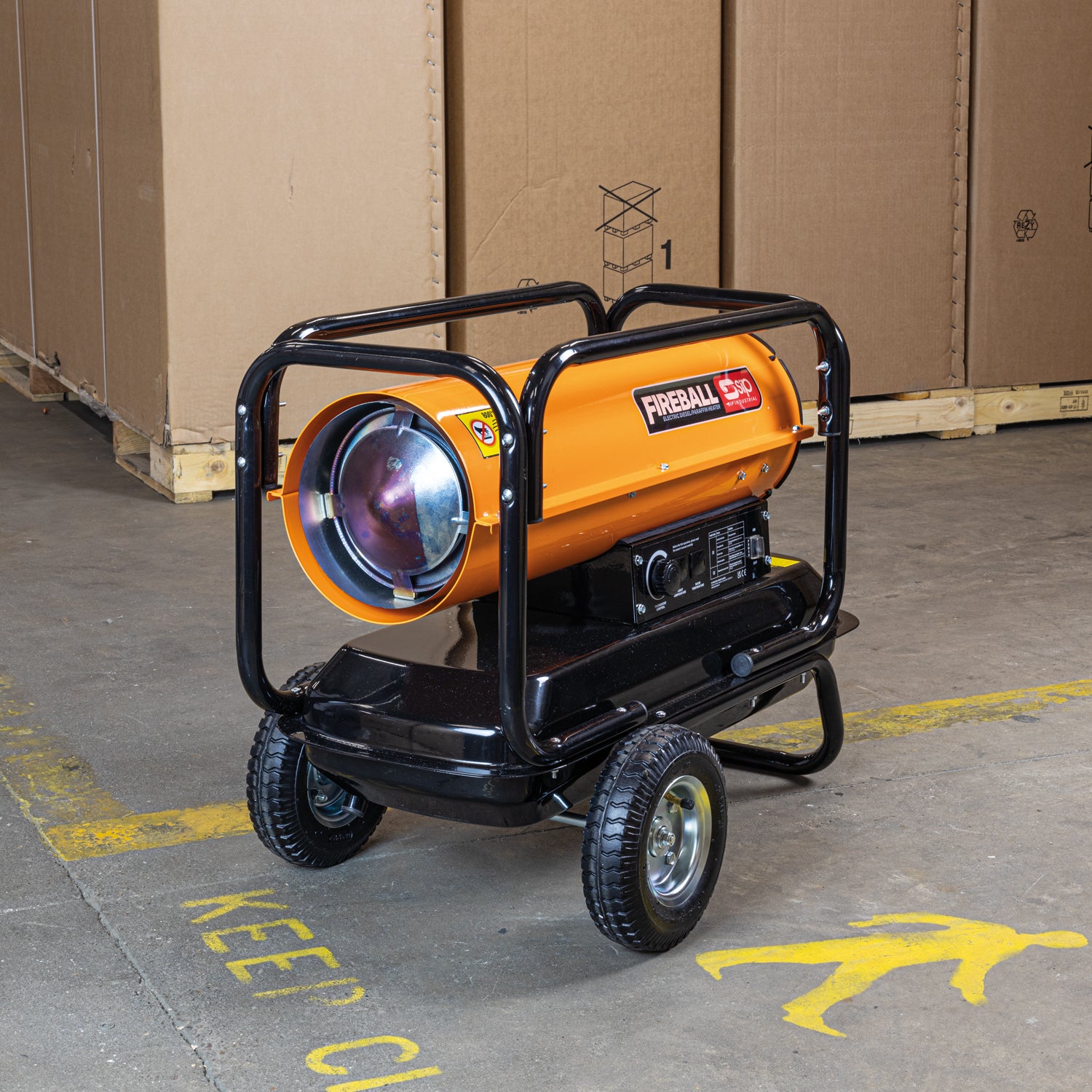 SIP 09592 Fireball XD75 Diesel/Paraffin Space Heater
