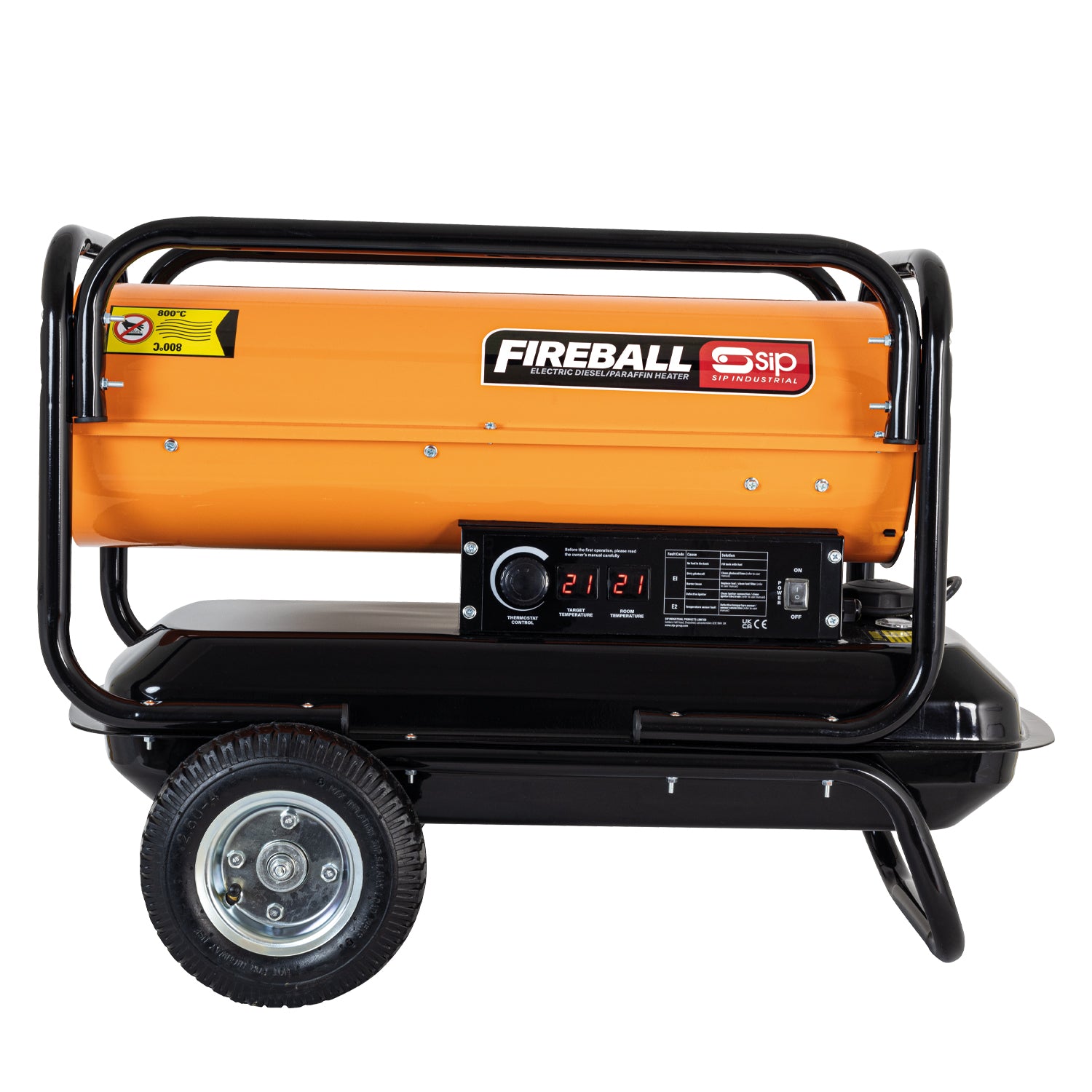 SIP 09593 Fireball XD100 Diesel/Paraffin Space Heater