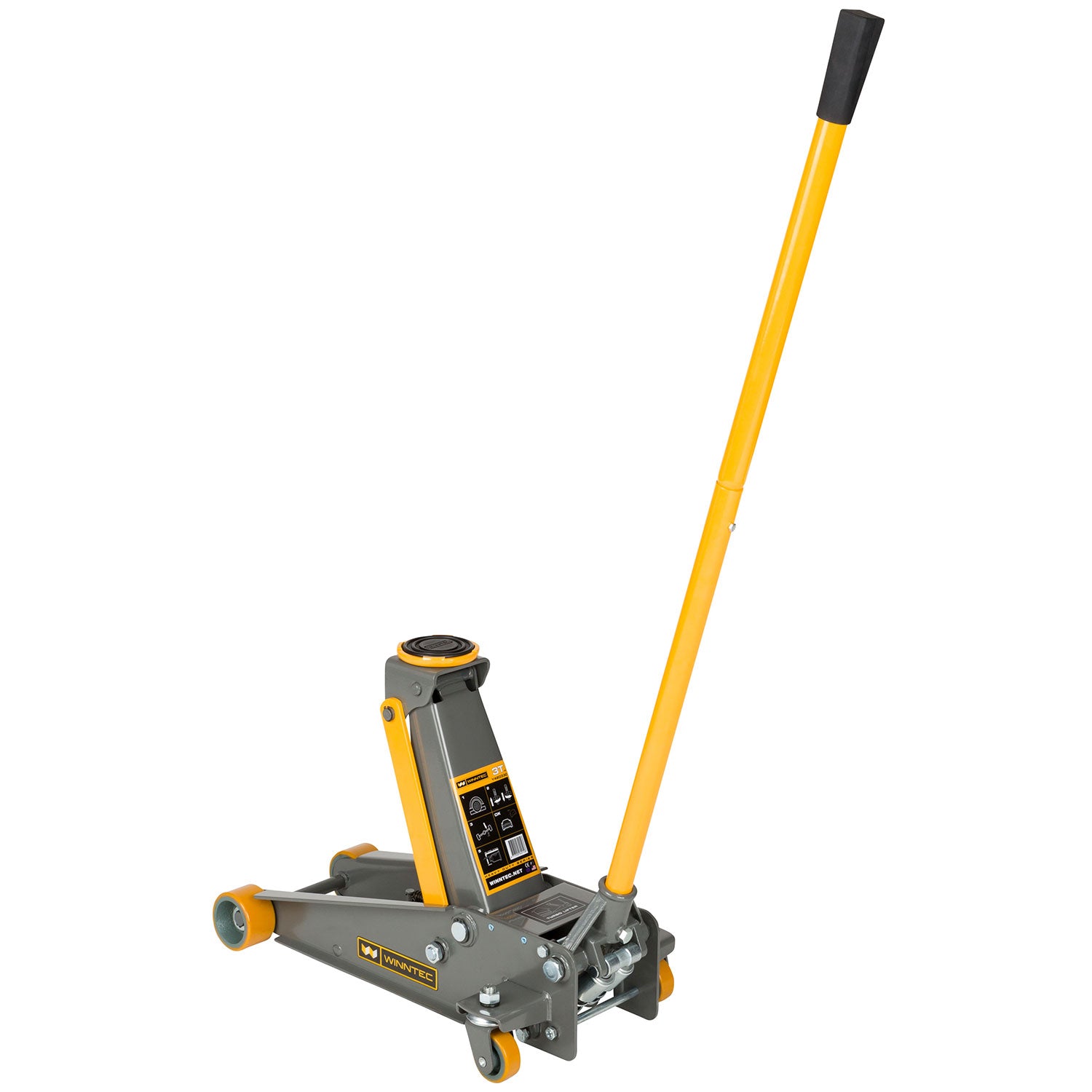 WINNTEC® 09702 3 TON Turbo-Lift Trolley Jack
