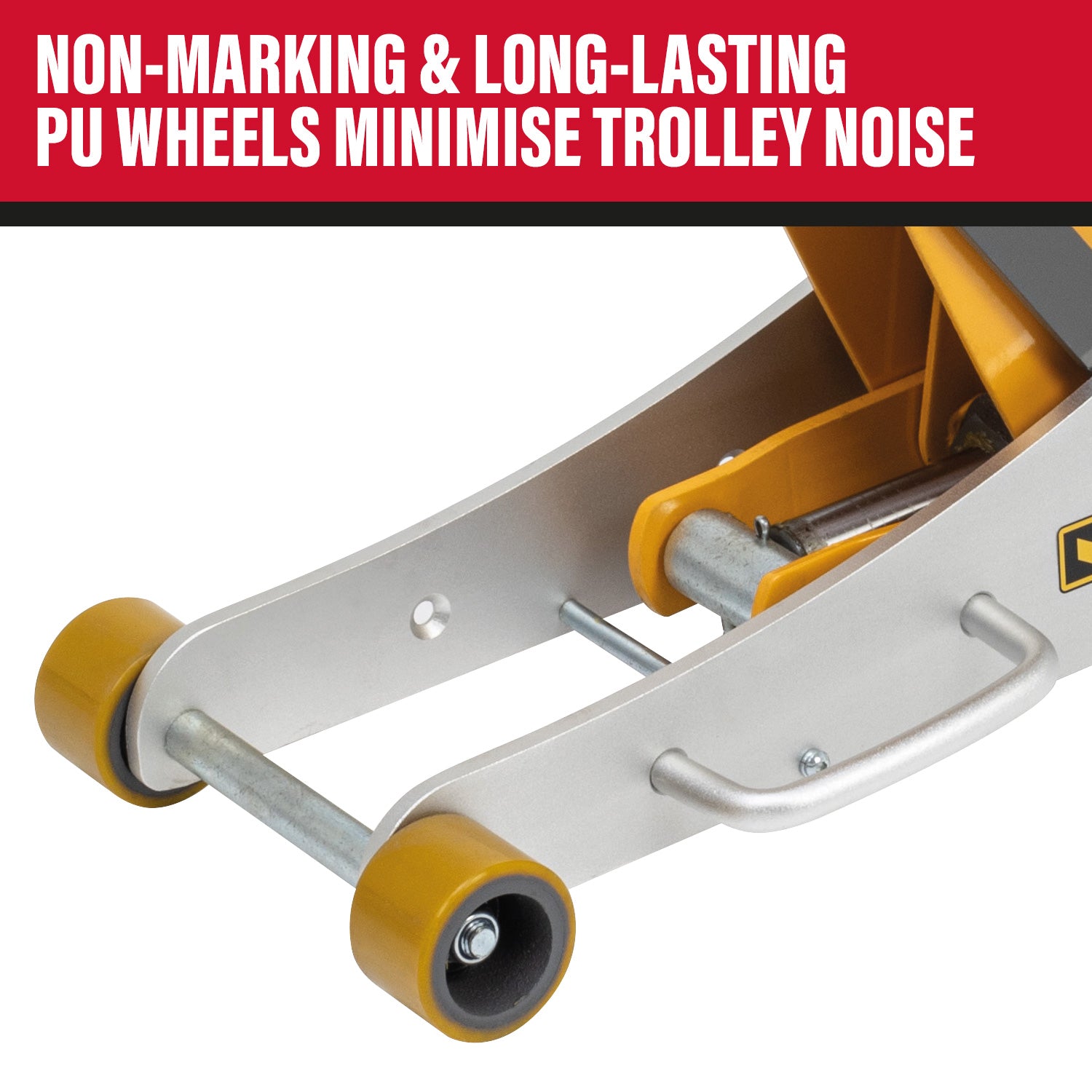 WINNTEC® 2 Ton Aluminium / Steel Trolley Jack