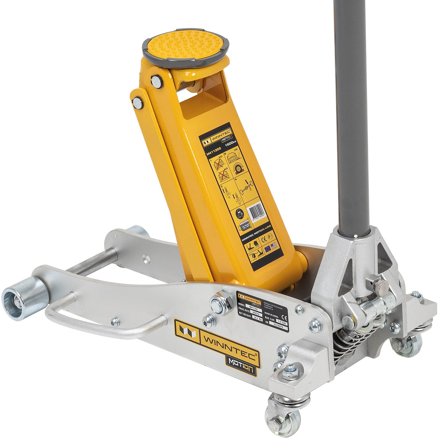 SIP 09708 WINNTEC® 1.5 Ton Aluminium Trolley Jack