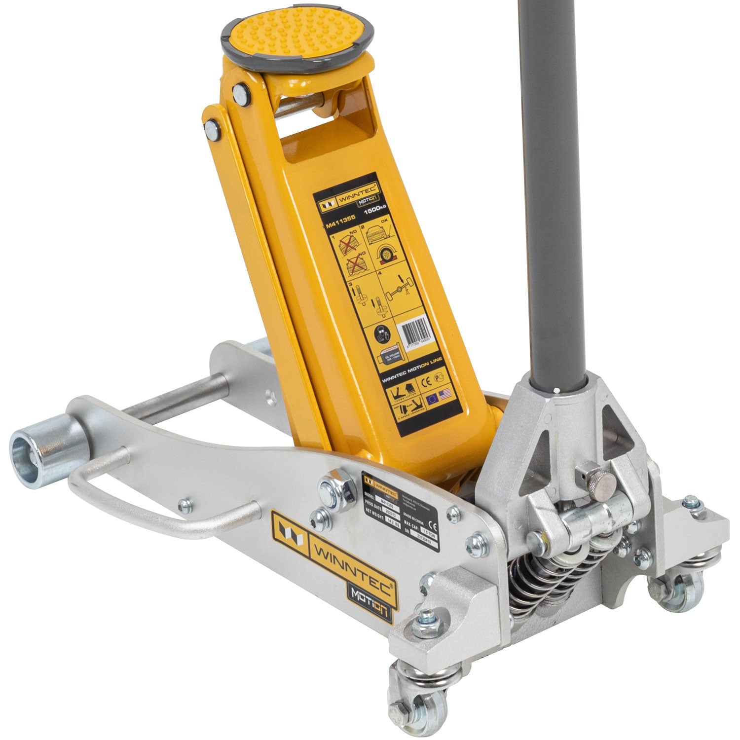SIP 09708 WINNTEC® 1.5 Ton Aluminium Trolley Jack