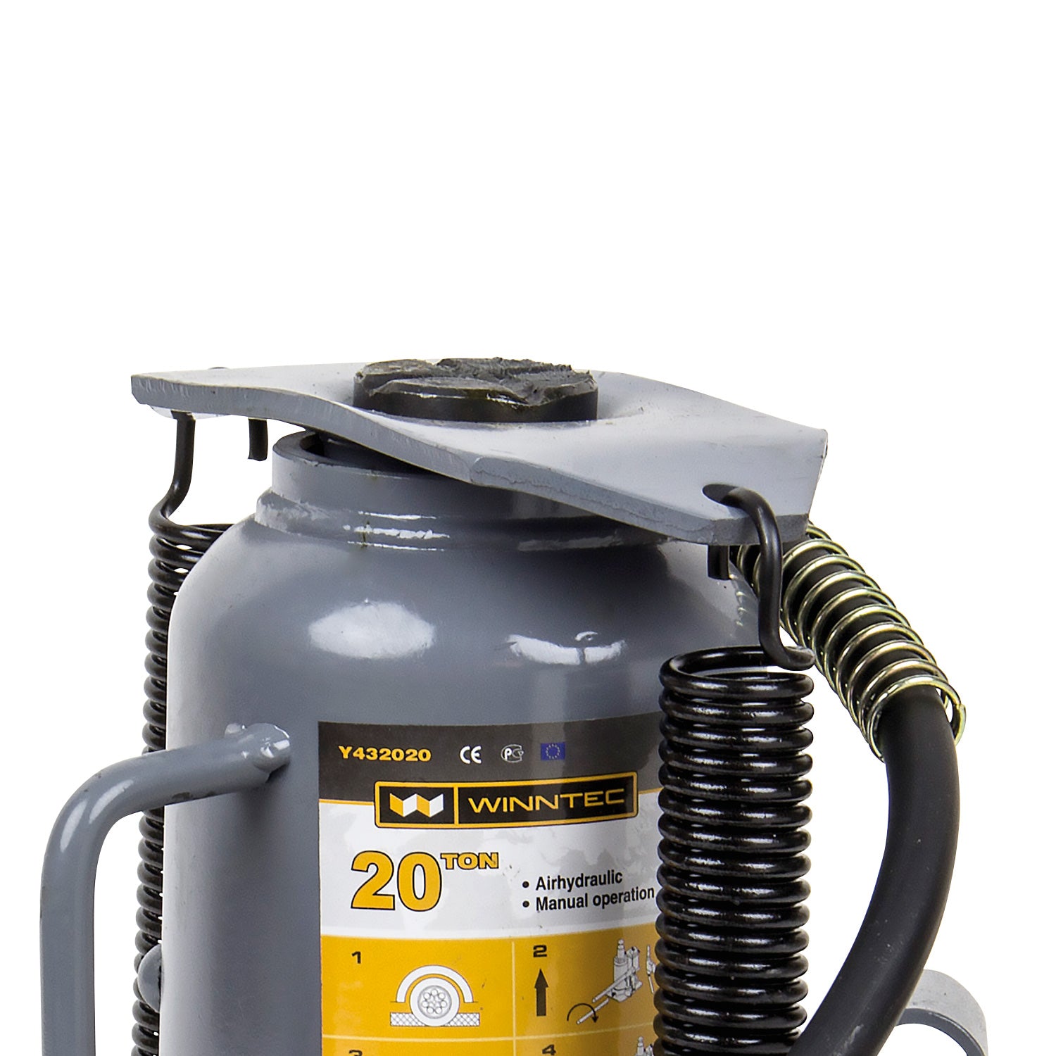 SIP 09827 WINNTEC® 20 TON Air Bottle Jack