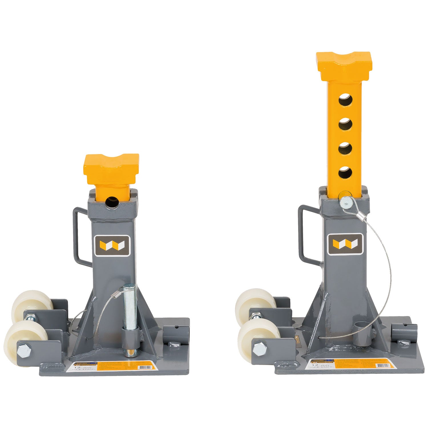 SIP 09846 Winntec 12 Ton Trolley Jack Stand