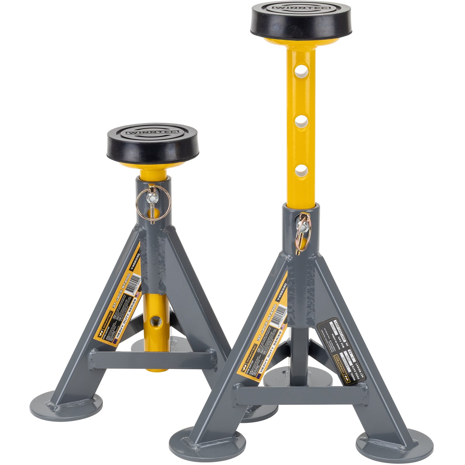 SIP 09847 WINNTEC® 3 TON Pin Jack Stands