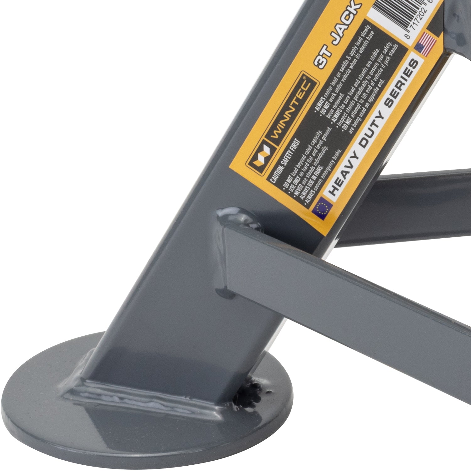 SIP 09847 WINNTEC® 3 TON Pin Jack Stands