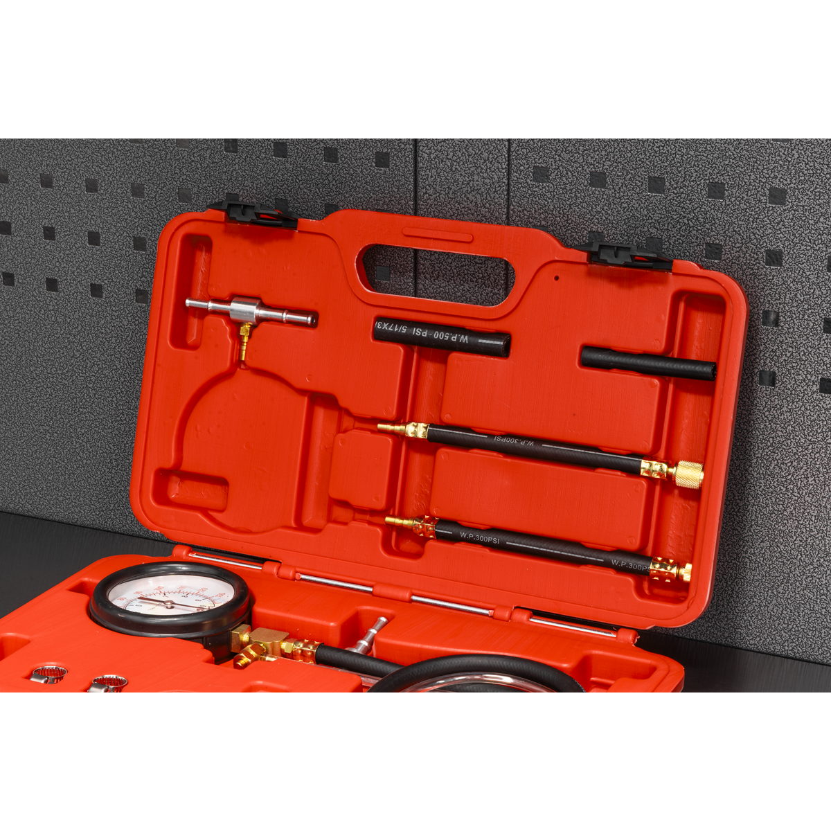 Sealey VSE211 Fuel Injection Pressure Test Kit - Test Port