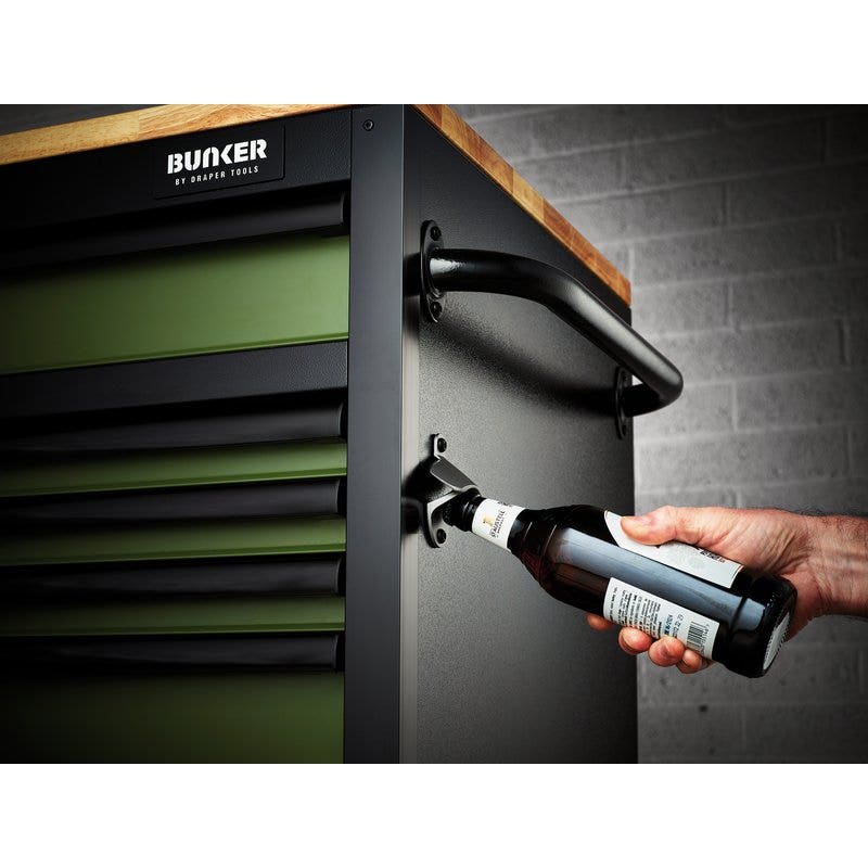 BUNKER 27333 15 Drawer Workbench Roller Tool Cabinet, 61"