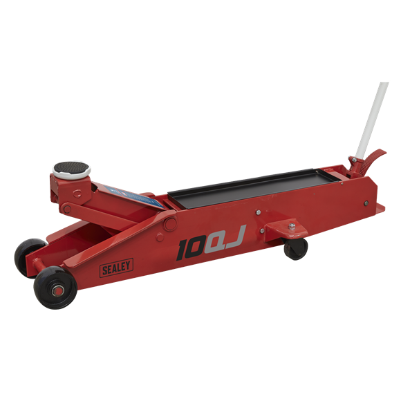 Sealey 10QJ Premier Long Reach Trolley Jack 10 Tonne
