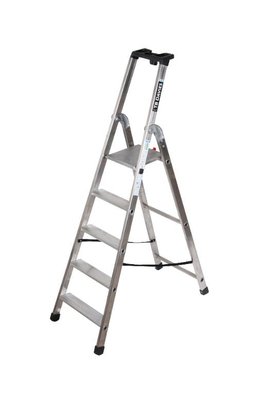 TB Davies 1202-025 5 Tread Professional Platform Step Ladder