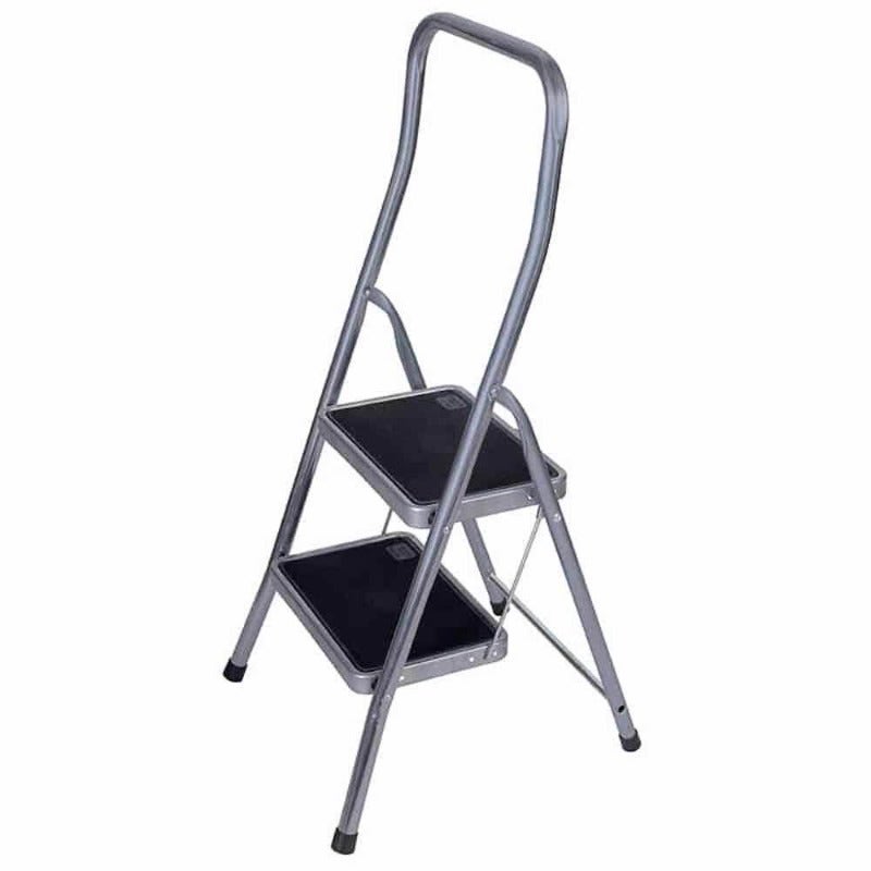 TB Davies 1216-082 2 Tread High Rail Aluminium Step Stool