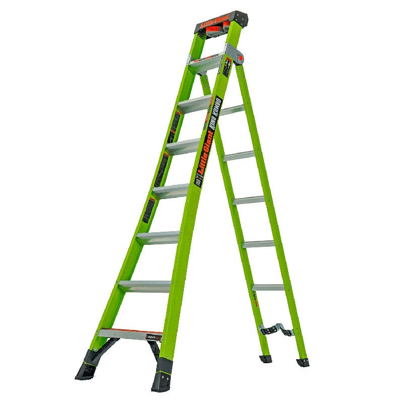 TB Davies 1303-208 8 Tread Little Giant King Kombo Industrial Step And Ladder