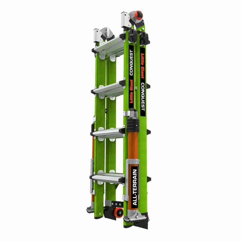 TB Davies 1304-044 4 Rung Conquest All-Terrain GRP Multi-Purpose Ladder