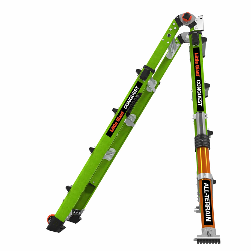 TB Davies 1304-044 4 Rung Conquest All-Terrain GRP Multi-Purpose Ladder