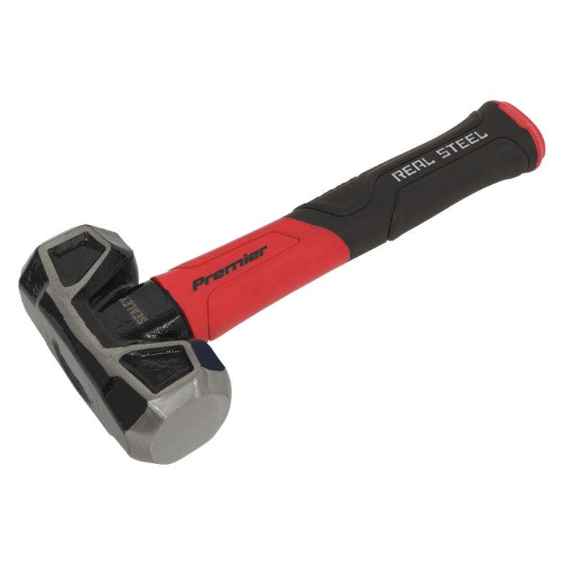Sealey CHG30 Club Hammer with Fibreglass Shaft 3lb
