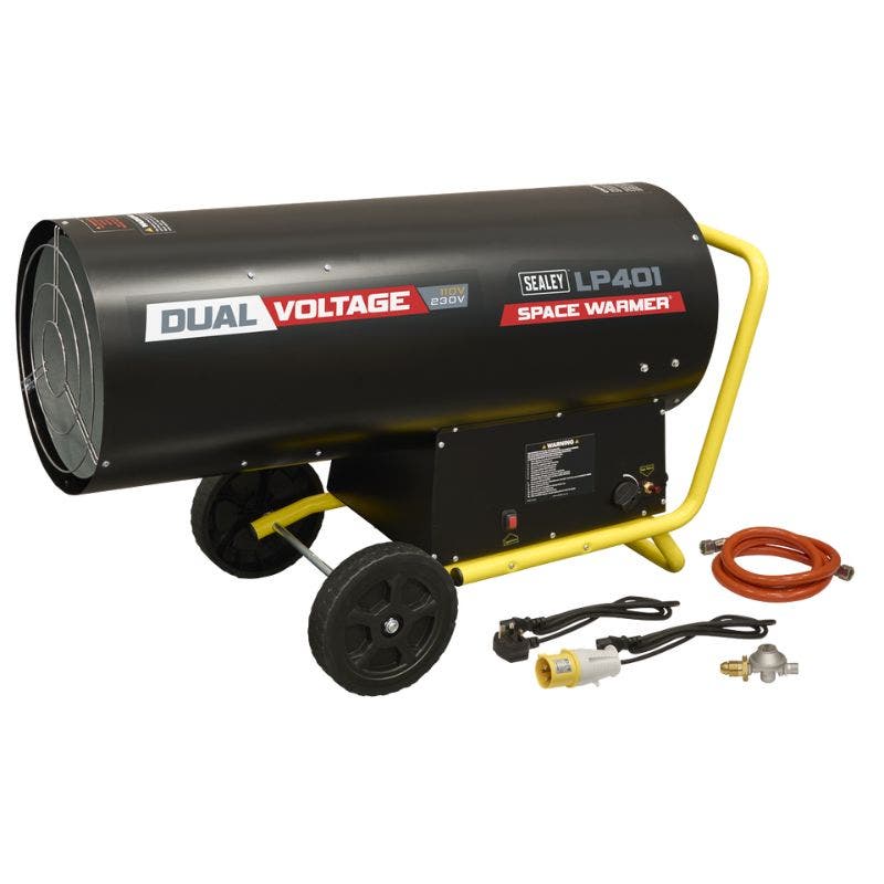 Sealey LP401 Space Warmer Propane Heater 210,000-400,000Btu/hr