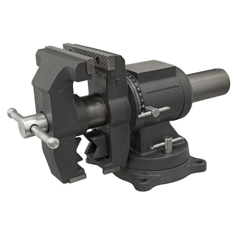 Sealey MFV150 Vice Cast Iron Multifunction Swivel Base 150mm